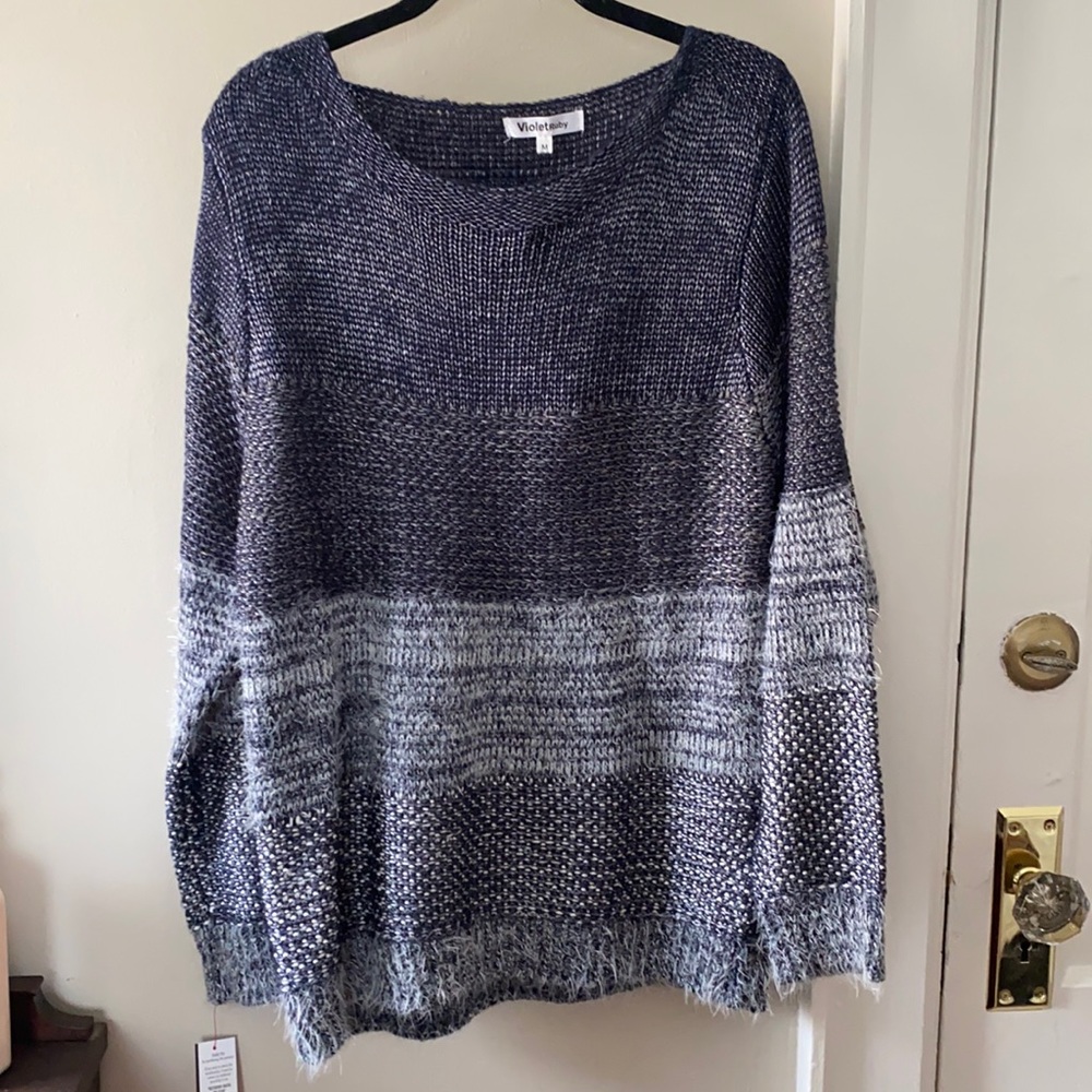 Navy blue sweater